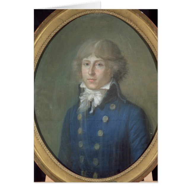 Louis de Sanktt-Rättvis Hälsningskort (Framsidan)