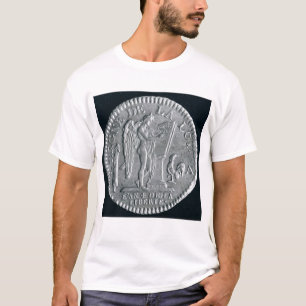 Louis d'or från regeringstiden av Louis XVI, guld T-shirt