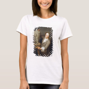 Louis-Francois Roubiliac (1695-1762) modellera som Tee Shirt