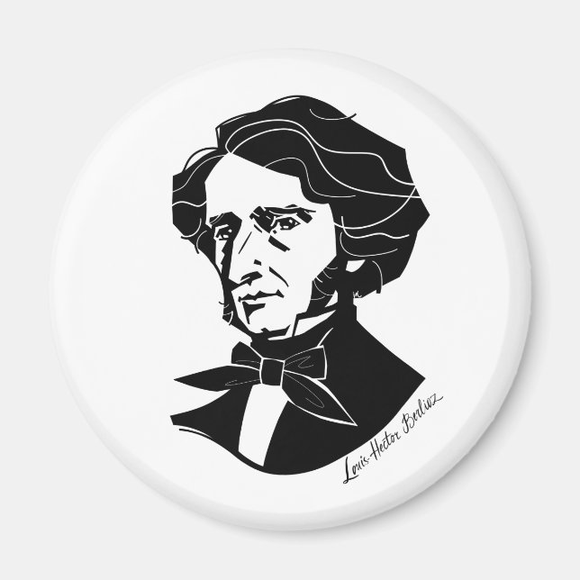 Louis-Hector Berlioz Magnet (Framsidan)