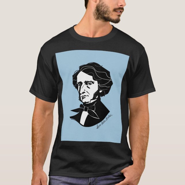 Louis-Hector Berlioz (på färgadens bakgrund) T Shirt (Framsida)