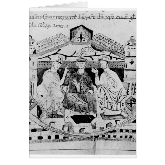 Louis I the Pious Hälsningskort (Framsidan)