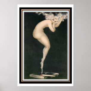 Louis Icart "cigarett" 13 x affisch 19