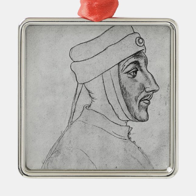 Louis II av Flanders Julgransprydnad Metall (Framsidan)