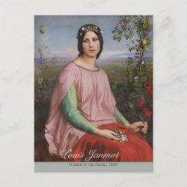 Louis Janmot Flower från fält CC0912 Vykort