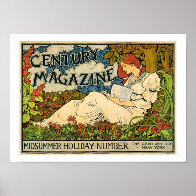 Louis John Rhead-Century Magazine Poster (Framsidan)