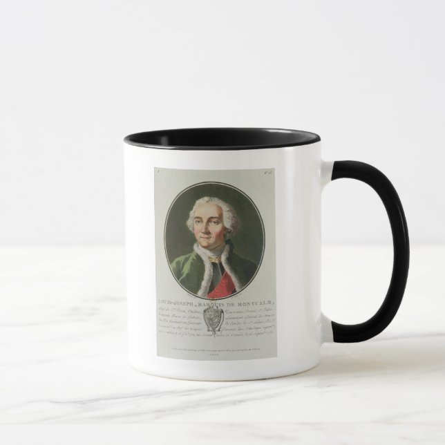 Louis-Joseph de Montcalm 1790 Mugg (Höger)