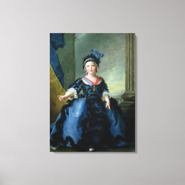 Louis-Joseph-Xavier de Frankrike Duke av Canvastryck (Framsida)