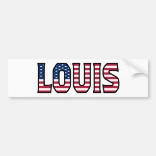 Louis Namn Vorname USA Aufkleber Sticker Auto Bildekal