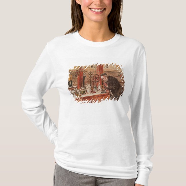 Louis Pasteur experimentera Tee (Framsida)