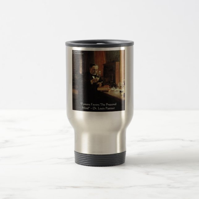 Louis Pasteur "Tur" Citatpresenter & T-shirts Resemugg (Center)