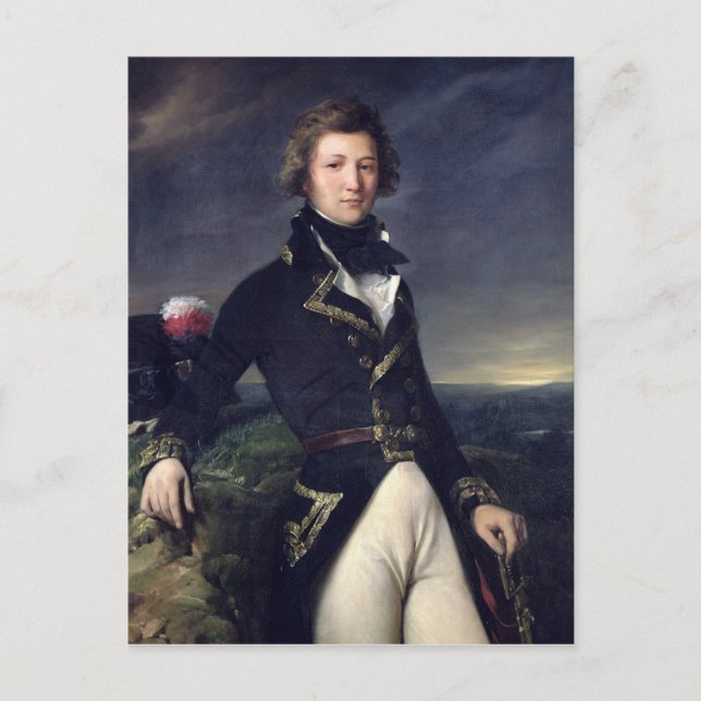 Louis-Philippe d'Orleans 1834 Vykort (Framsida)