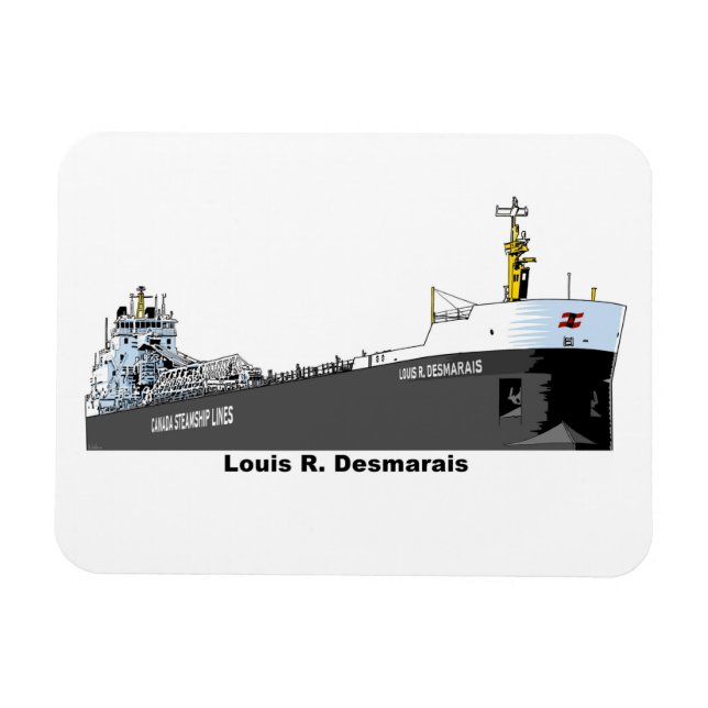Louis R. Desmarais Magnet (Horisontell)