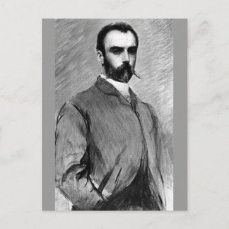 Louis Ricardo Falero - Selfportrait Vykort