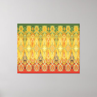 Louis Sullivan Truss Frieze Stencil Canvastryck