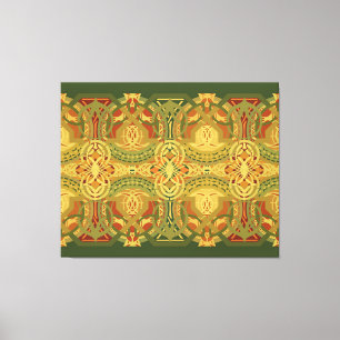 Louis Sullivan Upper Beam Stretched Kanvastryck