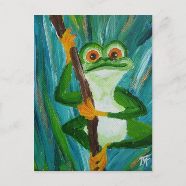 Louis the Frog Vykort (Framsida)