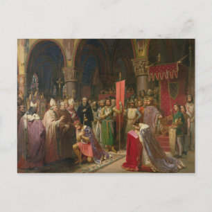 Louis VII the Young, Kung of Frankrike Vykort