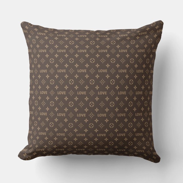 Louis Vuitton Kärlek Kudde (Framsida)