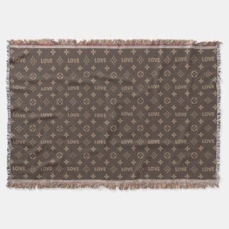 Louis Vuitton Kärleksmönster Filt