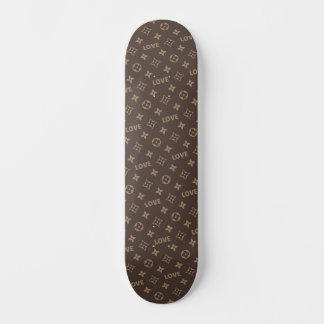 Louis Vuitton Mönster Kärlek Mini Skateboard Bräda 18,5 Cm