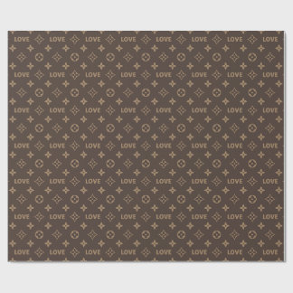 Louis Vuitton-mönster Presentpapper