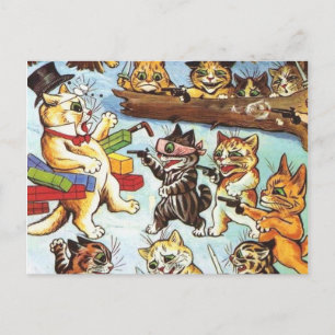 Louis Wain - Ambush Robbers och Brigands Vykort