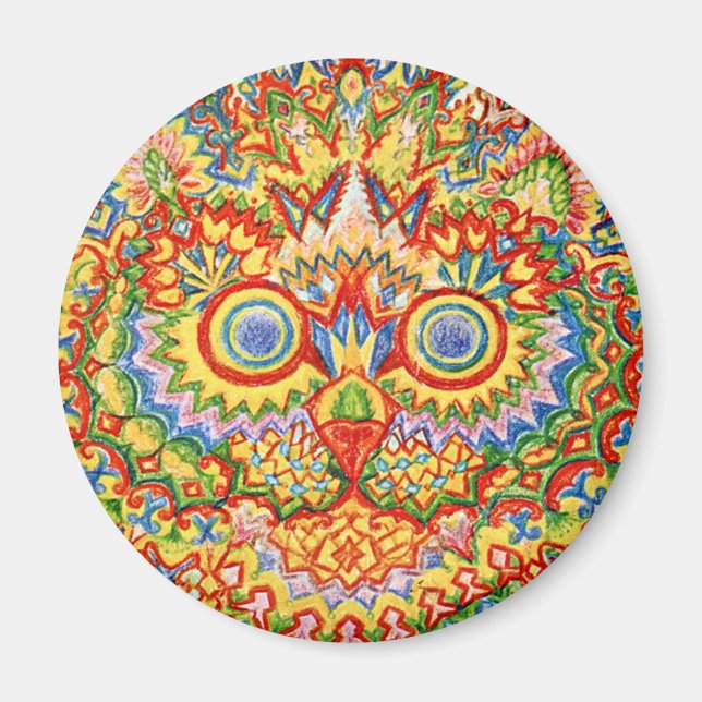 Louis Wain cat Magnet (Framsidan)