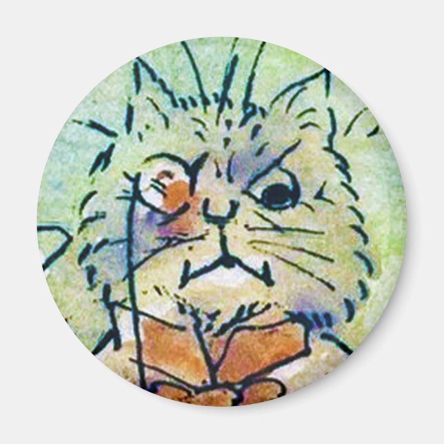 Louis Wain cat Magnet (Framsidan)