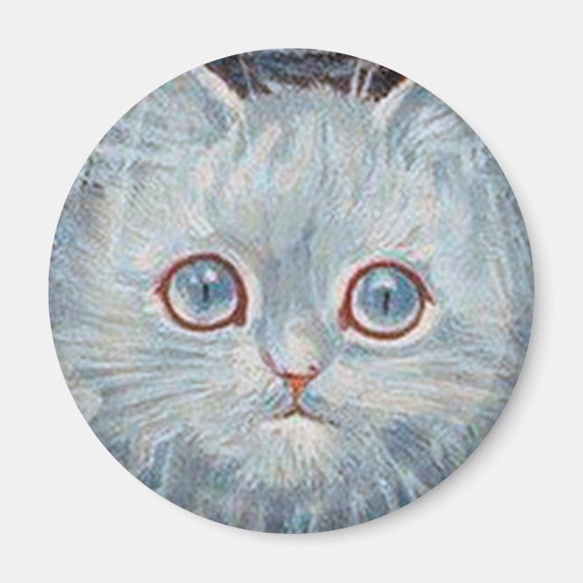 Louis Wain cat Magnet (Framsidan)