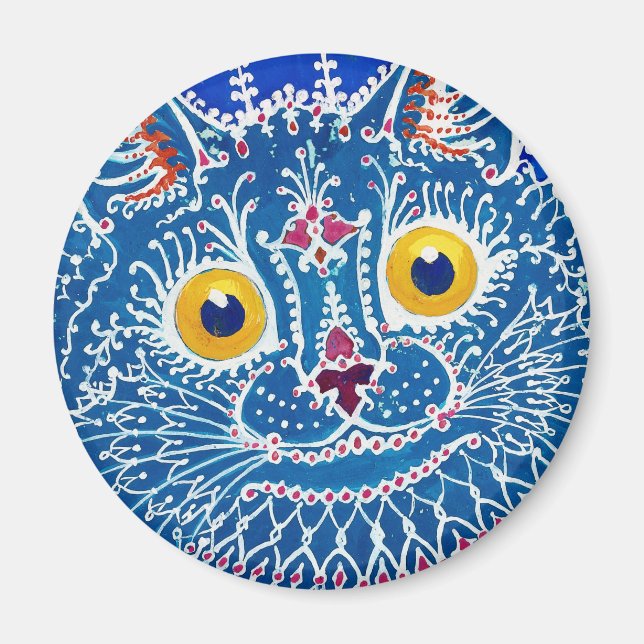 Louis Wain cat Magnet (Framsidan)