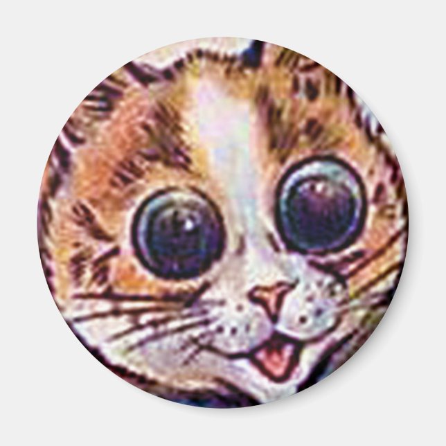 Louis Wain cat Magnet (Framsidan)