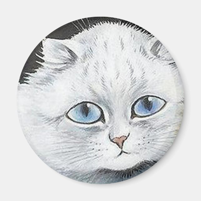 Louis Wain cat Magnet (Framsidan)