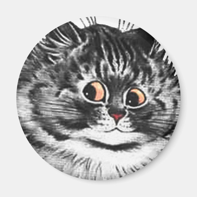 Louis Wain cat Magnet (Framsidan)