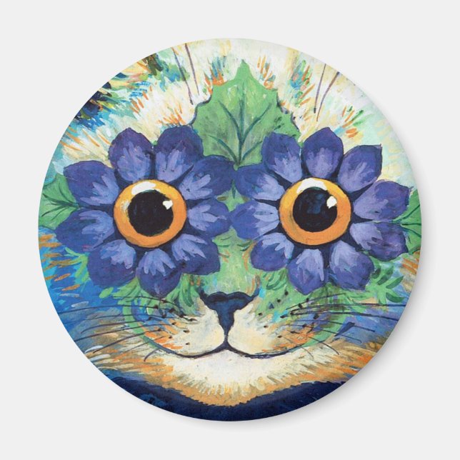 Louis Wain cat Magnet (Framsidan)