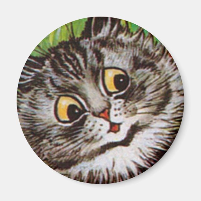 Louis Wain cat Magnet (Framsidan)