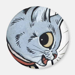 Louis Wain cat Magnet