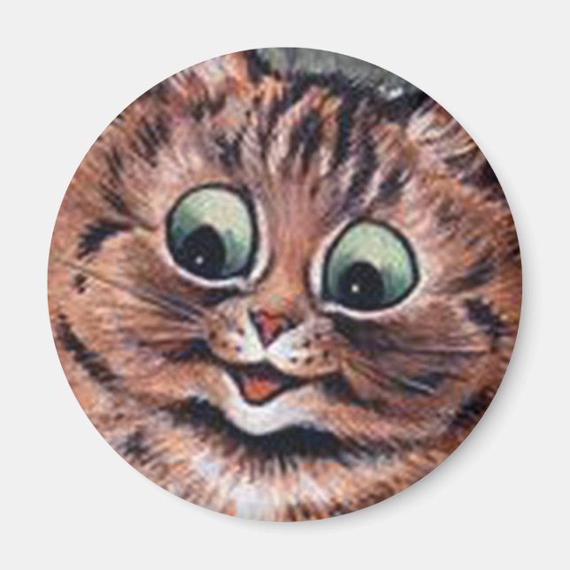 Louis Wain cat Magnet (Framsidan)
