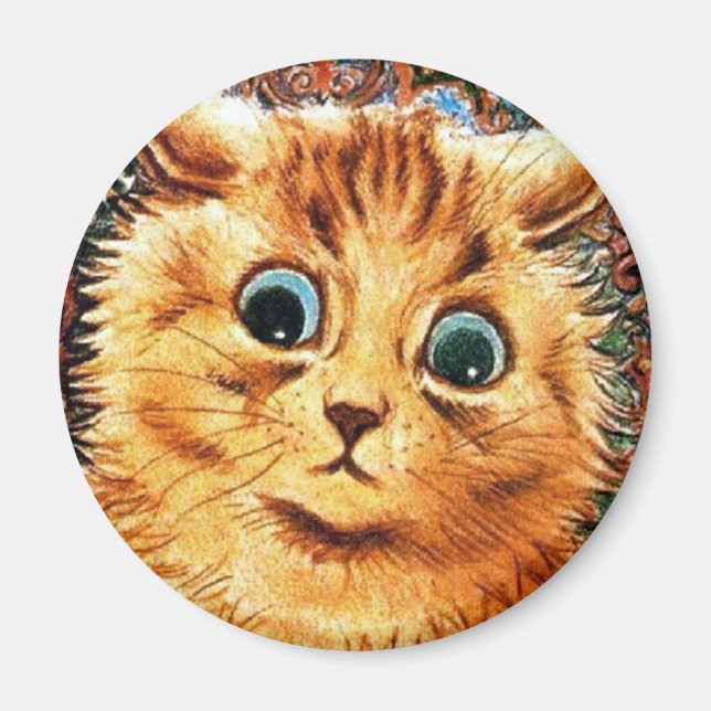 Louis Wain cat Magnet (Framsidan)