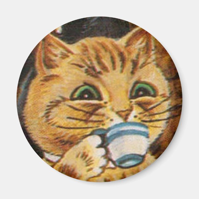Louis Wain cat Magnet (Framsidan)
