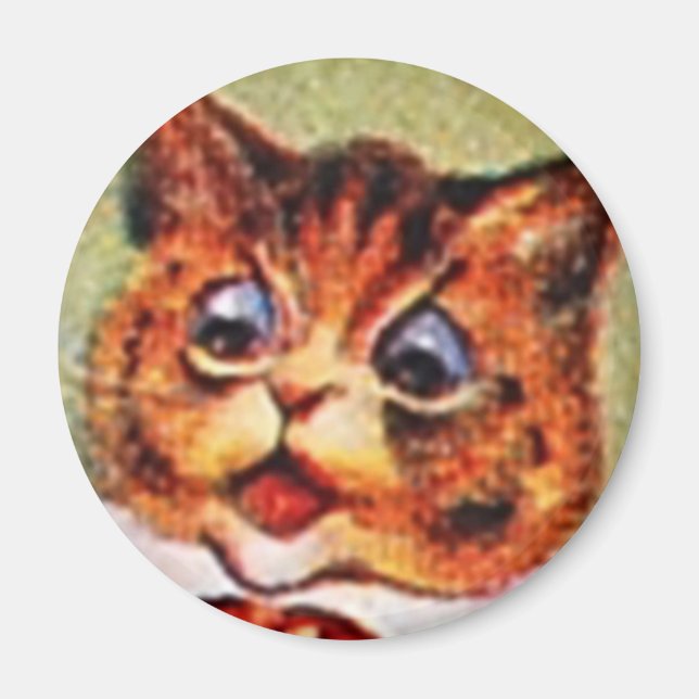 Louis Wain cat Magnet (Framsidan)