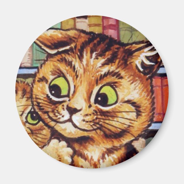 Louis Wain cat Magnet (Framsidan)