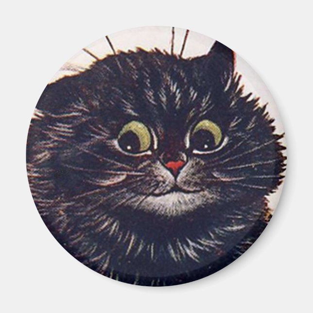 Louis Wain cat Magnet (Framsidan)