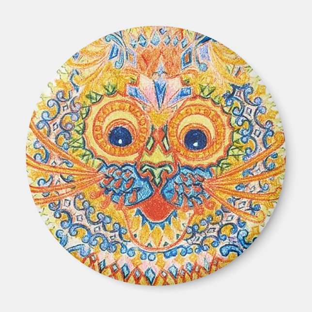 Louis Wain cat Magnet (Framsidan)