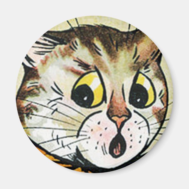 Louis Wain cat Magnet (Framsidan)