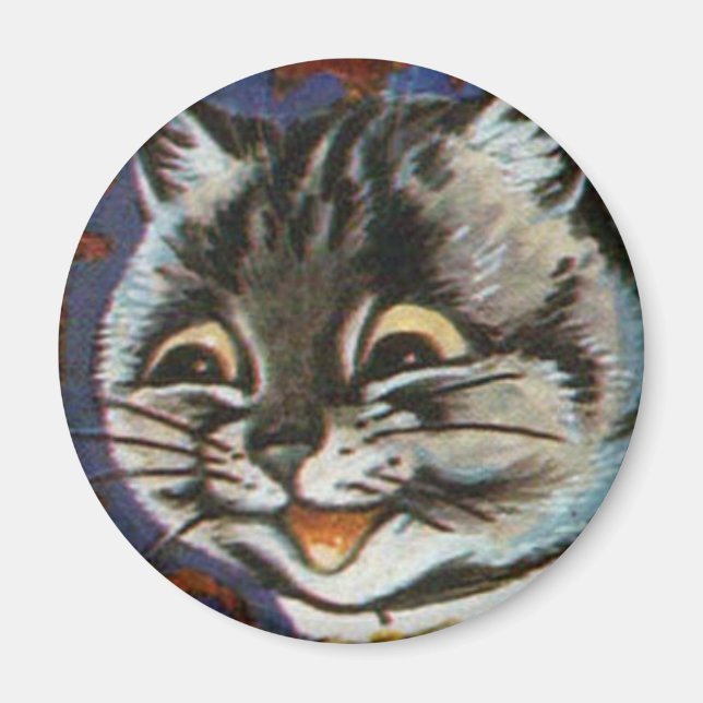 Louis Wain cat Magnet (Framsidan)