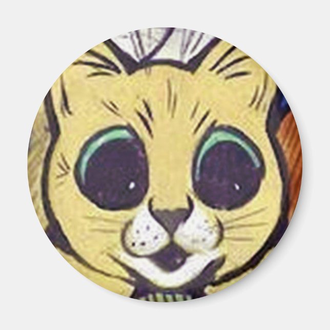 Louis Wain cat Magnet (Framsidan)