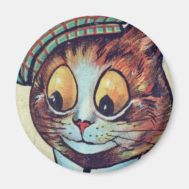 Louis Wain cat Magnet (Framsidan)