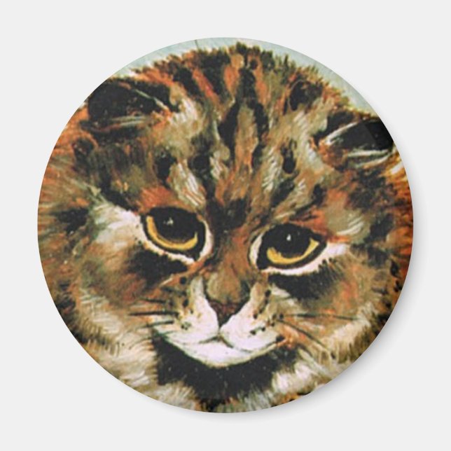 Louis Wain cat Magnet (Framsidan)