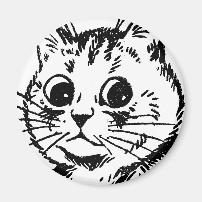 Louis Wain cat Magnet (Framsidan)